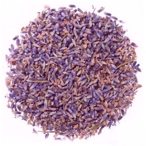 Qurudulmuş lavanda çiçəkləri şəkil
